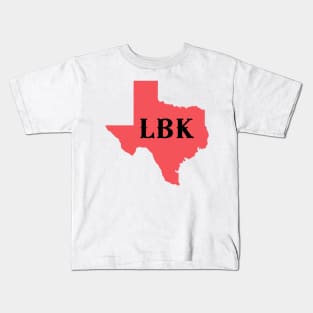 LBK Texas in Red Kids T-Shirt